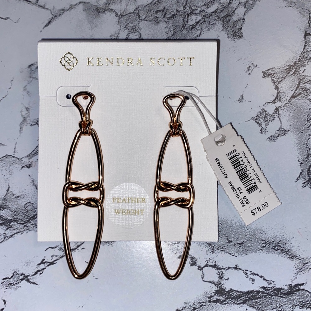 NWT Kendra Scott Fallyn Linear Earrings